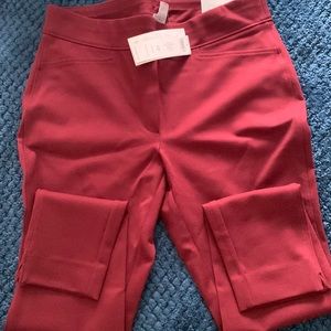 Burgundy Chicos Leggings